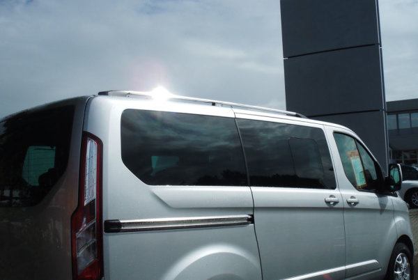 Dachreling passend für Ford Custom Transit Tourneo L1 ab Bj. 2012 Aluminium Hochglanzpoliert