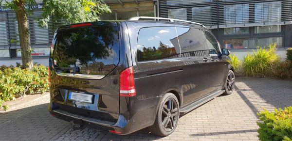 Dachreling passend für Mercedes Marco Polo ab Bj. 2004 Aluminium Hochglanzpoliert