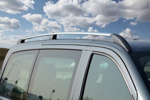 Dachreling passend für Mercedes V-Klasse Kompakt ab Bj. 2014 Aluminium Hochglanzpoliert