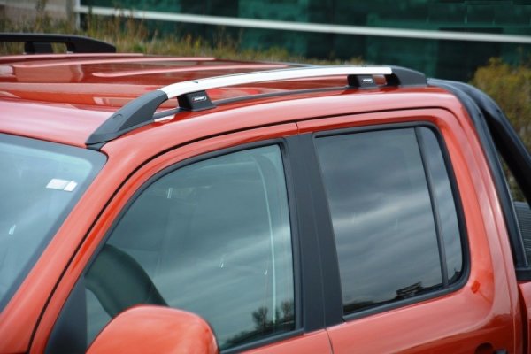 Dachreling passend für VW Amarok ab Bj. 2010 Aluminium Hochglanzpoliert