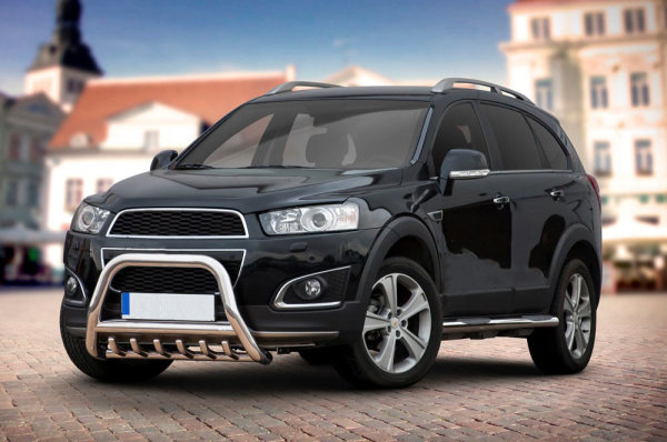 Frontschutzbügel mit Grill passend für Chevrolet Captiva Bj. 2012-2015