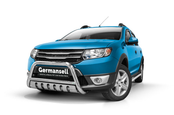 Frontschutzbügel mit Blech passend für Dacia Sandero Stepway Bj. 2012-2016