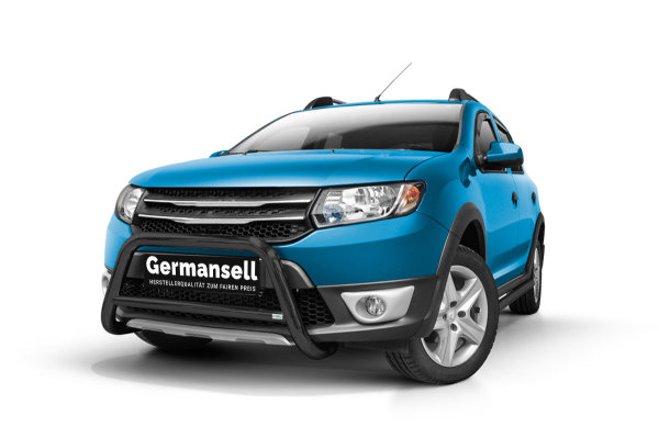 Frontschutz Querstab Schwarz passend für Dacia Sandero Stepway Bj. 2012-2016