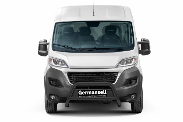 Frontschutzbügel mit Querstab in Schwarz passend für Fiat Ducato Bj. 2006-2016