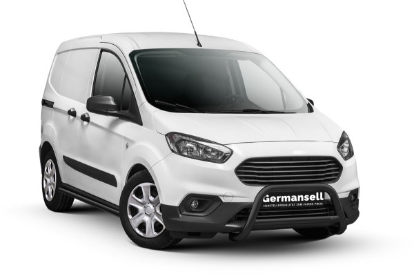 Frontschutzbügel mit Querstab in Schwarz passend für Ford Courier Bj. ab 2018