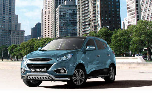 Frontschutzbügel tief mit Blech passend für Hyundai IX35 Bj. 2010-2013-2015