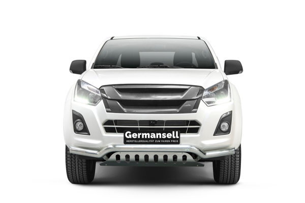 Frontschutzbügel tief mit Blech passend für Isuzu D-MAX Bj. 2012-2017-2020