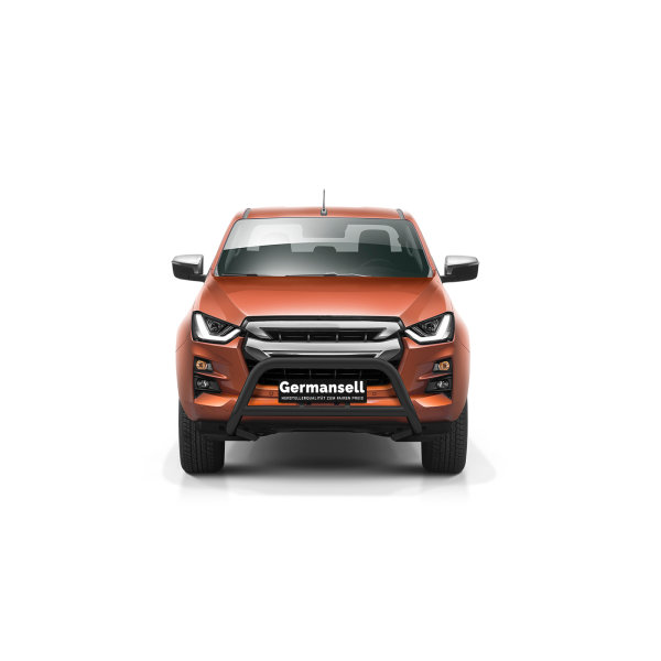 Frontschutzbügel mit Querstab in Schwarz passend für Isuzu D-MAX Bj. ab 2020