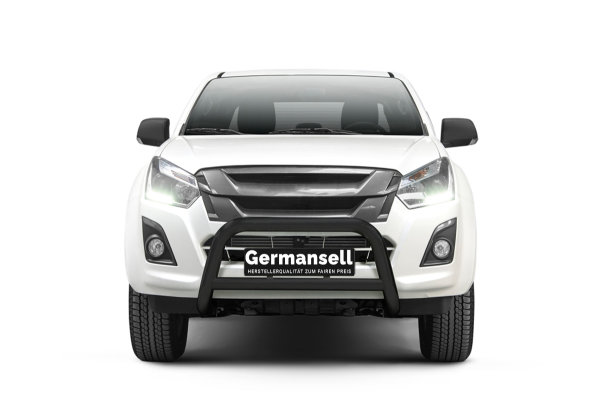 Frontschutzbügel mit Querstab Schwarz passend für Isuzu D-MAX Bj. 2012-2017-2020