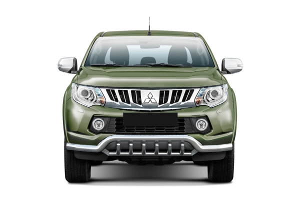 Frontschutzbügel tief mit Grill passend für Mitsubishi L200 Bj. 2015-2019