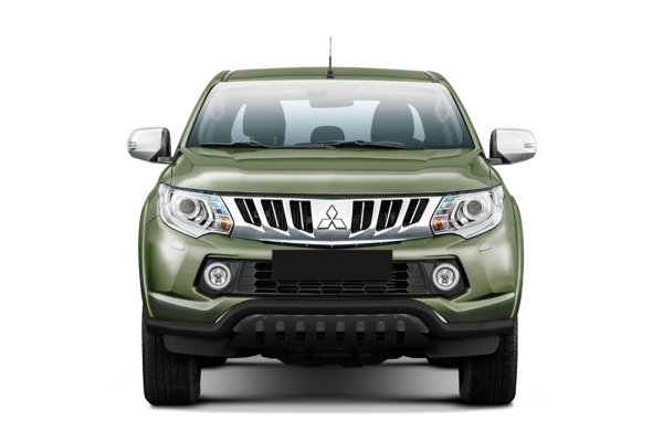 Frontschutzbügel tief Blech Schwarz passend für Mitsubishi L200 Bj. 2015-2019