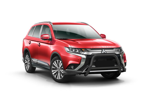 Frontschutzbügel Querstab Schwarz passend für Mitsubishi Outlander Bj. ab 2018