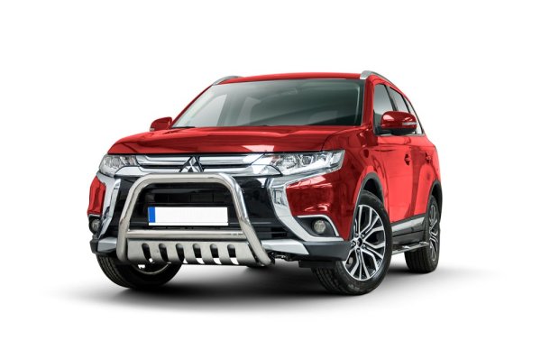 Frontschutzbügel mit Blech passend für Mitsubishi Outlander Bj. 2015-2018