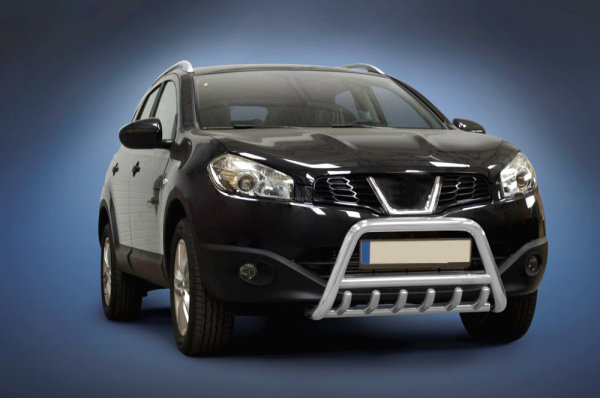 Frontschutzbügel mit Grill passend für Nissan Qashqai Bj. 2010-2013