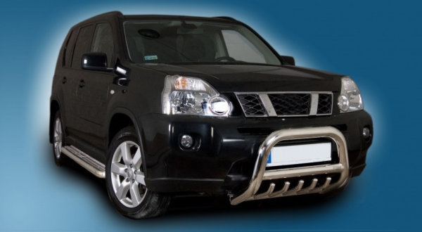 Frontschutzbügel mit Grill passend für Nissan X-Trail Bj. 2010-2014