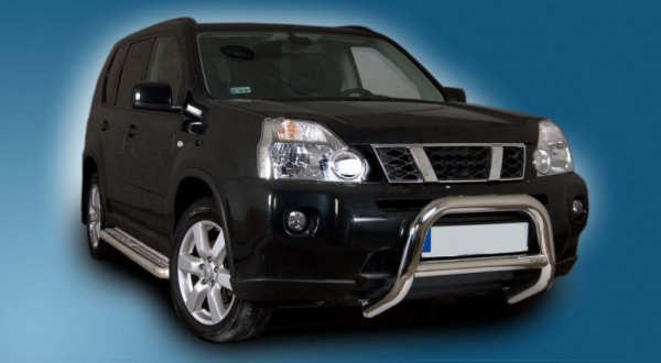 Frontschutzbügel mit Querstab passend für Nissan X-Trail Bj. 2007-2010