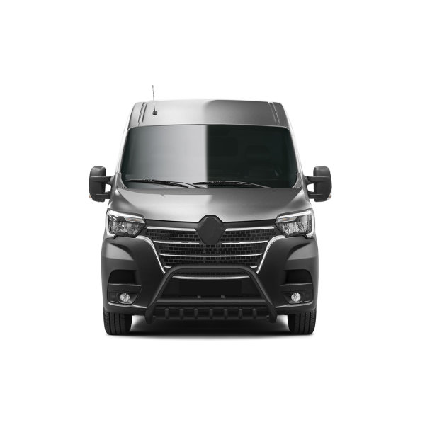 Frontschutzbügel mit Grill in Schwarz passend für Renault Master Bj. ab 2019