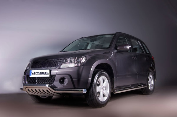 Frontschutzbügel tief mit Blech passend für Suzuki Grand Vitara Bj. 2006-2015