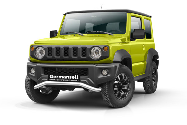 Frontschutzbügel tief schmal in Schwarz passend für Suzuki Jimny Bj. 2018-2020