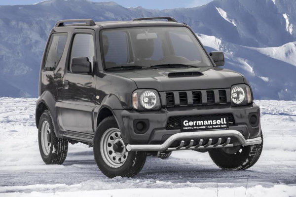 Frontschutzbügel tief mit Grill passend für Suzuki Jimny Bj. 2012-2018