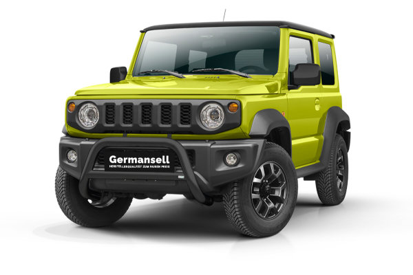 Frontschutzbügel mit Querstab in Schwarz passend für Suzuki Jimny Bj. 2018-2020