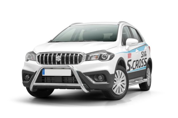 Frontschutzbügel mit Querstab passend für Suzuki SX4 S-CROSS Bj. ab 2016