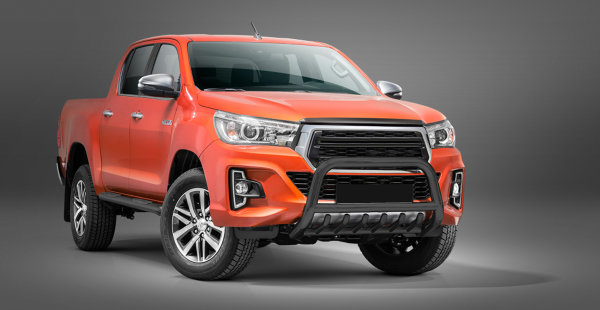 Frontschutzbügel Grill Schwarz passend für Toyota Hilux (FACELIFT) Bj. 2018-2021