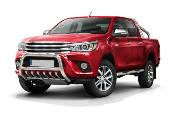 Frontschutzbügel mit Grill passend für Toyota Hilux Bj. 2015-2021