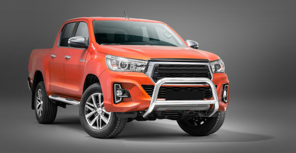 Frontschutzbügel mit Querstab passend für Toyota Hilux (FACELIFT) Bj. 2018-2021
