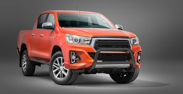 Frontschutz Querstab Schwarz passend für Toyota Hilux (FACELIFT) Bj. 2018-2021