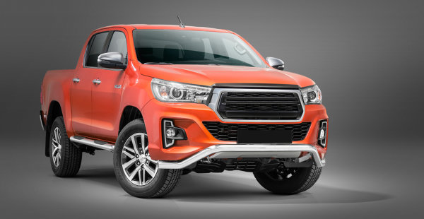Frontschutzbügel tief passend für Toyota Hilux (FACELIFT) Bj. 2018-2021