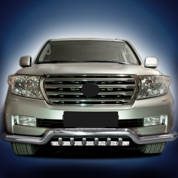 Frontschutzbügel tief mit Grill passend für Toyota Land Cruiser V8 Bj. 2007-2012