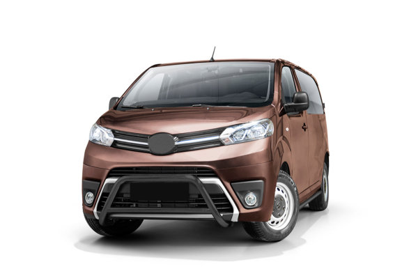 Frontschutzbügel Querstab Schwarz passend für Toyota PRO ACE VERSO Bj. ab 2016