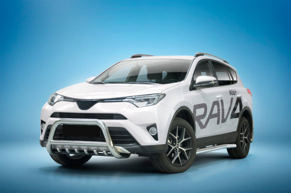 Frontschutzbügel mit Grill passend für Toyota RAV4 Bj. 2015-2018