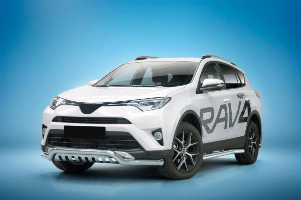 Frontschutzbügel tief mit Blech passend für Toyota RAV4 Bj. 2015-2018