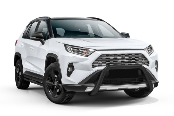 Frontschutzbügel mit Querstab in Schwarz passend für Toyota RAV4 Bj. ab 2018