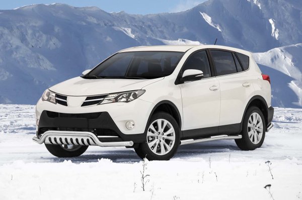 Frontschutzbügel tief mit Blech passend für Toyota RAV4 Bj. 2013-2015
