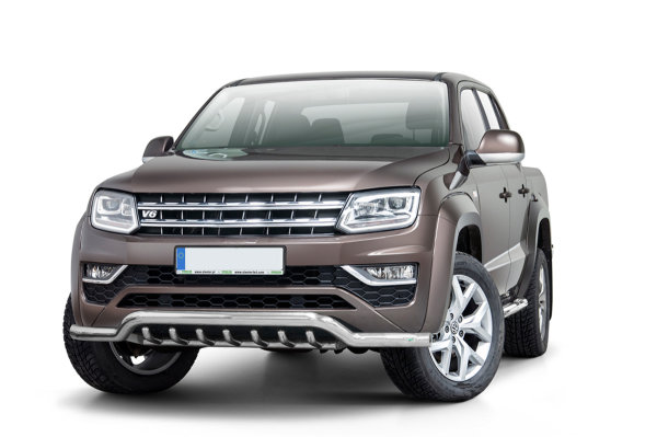 Frontschutzbügel tief mit Grill passend für VW Amarok Bj. ab 2016