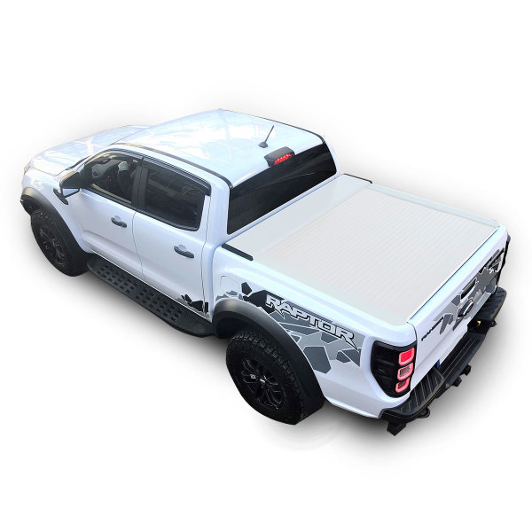 Laderaumabdeckung Ford Ranger Raptor Double Cab ab Baujahr 2019 Silber