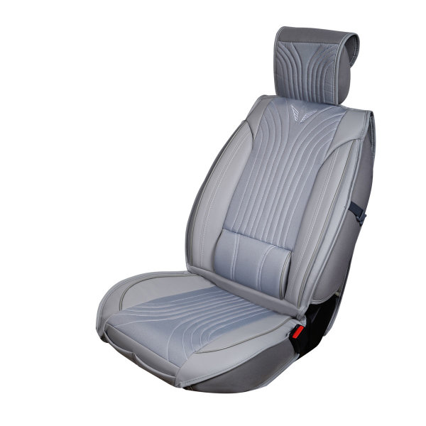 Sitzbezüge passend für BMW 6er Gran Coupe Set Boston in Grau