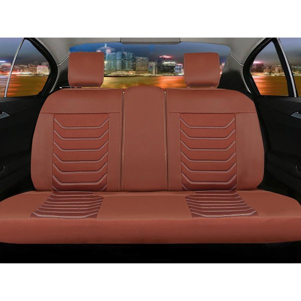 Sitzbezüge passend für Chevrolet Captiva ab 2006 in Zimt Set Dubai