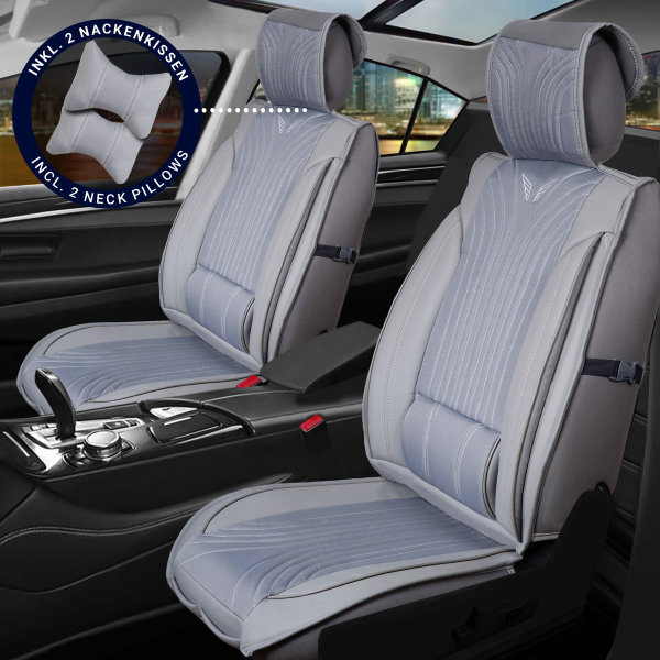 Sitzbezüge passend für Chrysler PT Cruiser Set Boston in Grau