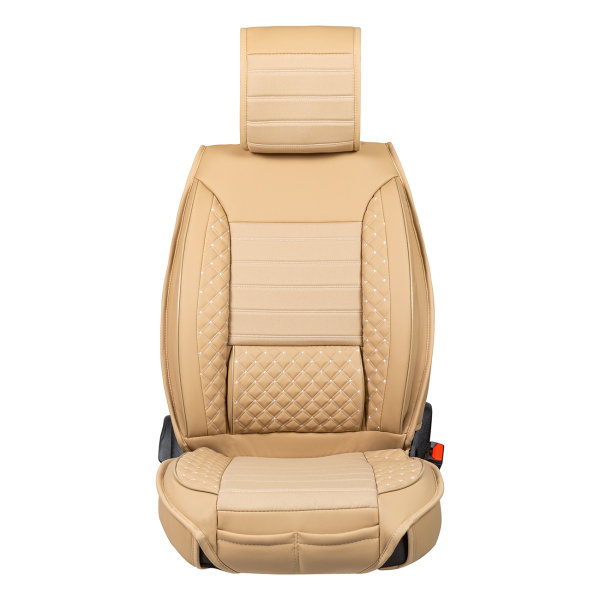 Sitzbezüge passend für Mercedes GLK ab 2008-2015 in Beige Set Paris