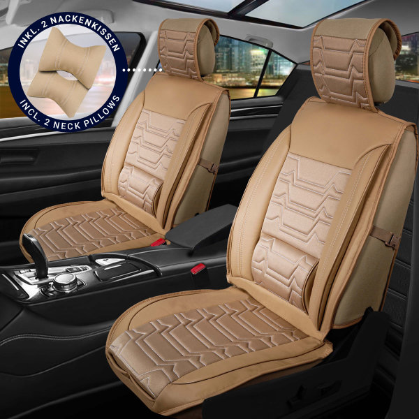 Sitzbezüge passend für Opel Mokka/Mokka X Set Nashville in Beige