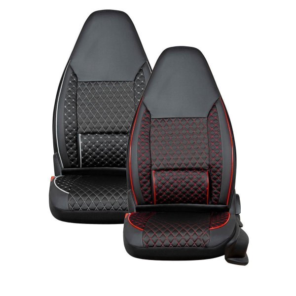 Sitzbezüge Pilotensitz passend für Peugeot Boxer Wohnmobile Camper 2er Set