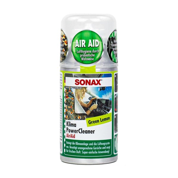 SONAX KlimaPowerCleaner Green Lemon Klimaanlagenreiniger