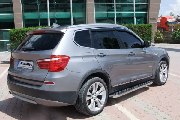 Trittbretter passend für BMW X3 ab 2010-2017 Hitit Chrom mit TÜV