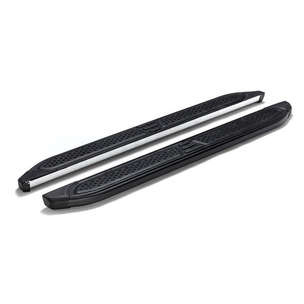 Trittbretter passend für Dodge Journey ab 2008 Ares Schwarz mit TÜV