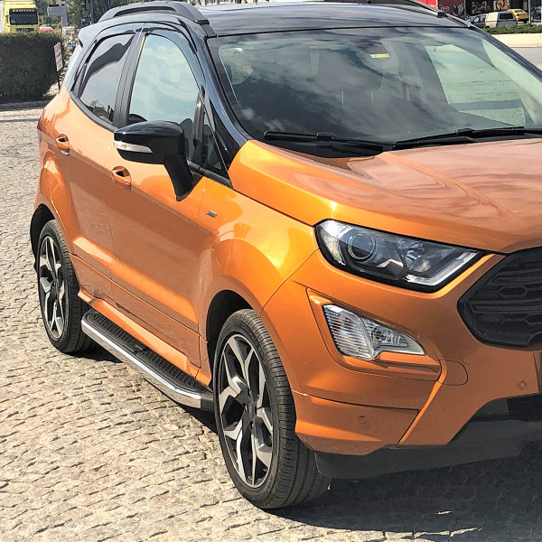 Trittbretter passend für Ford Ecosport ab Bj. 2012 Ares Chrom mit TÜV