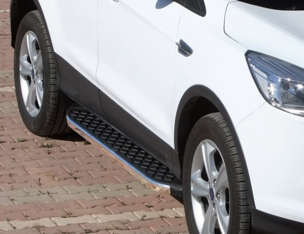 Trittbretter passend für Ford Kuga ab 2008-2012 Hitit Chrom mit TÜV